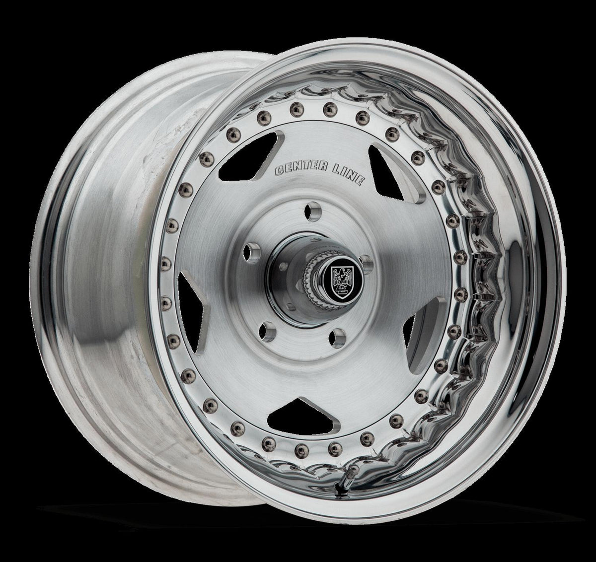 Center Line Convo Pro 2.0 Brushed Aluminium / Polished Wheels