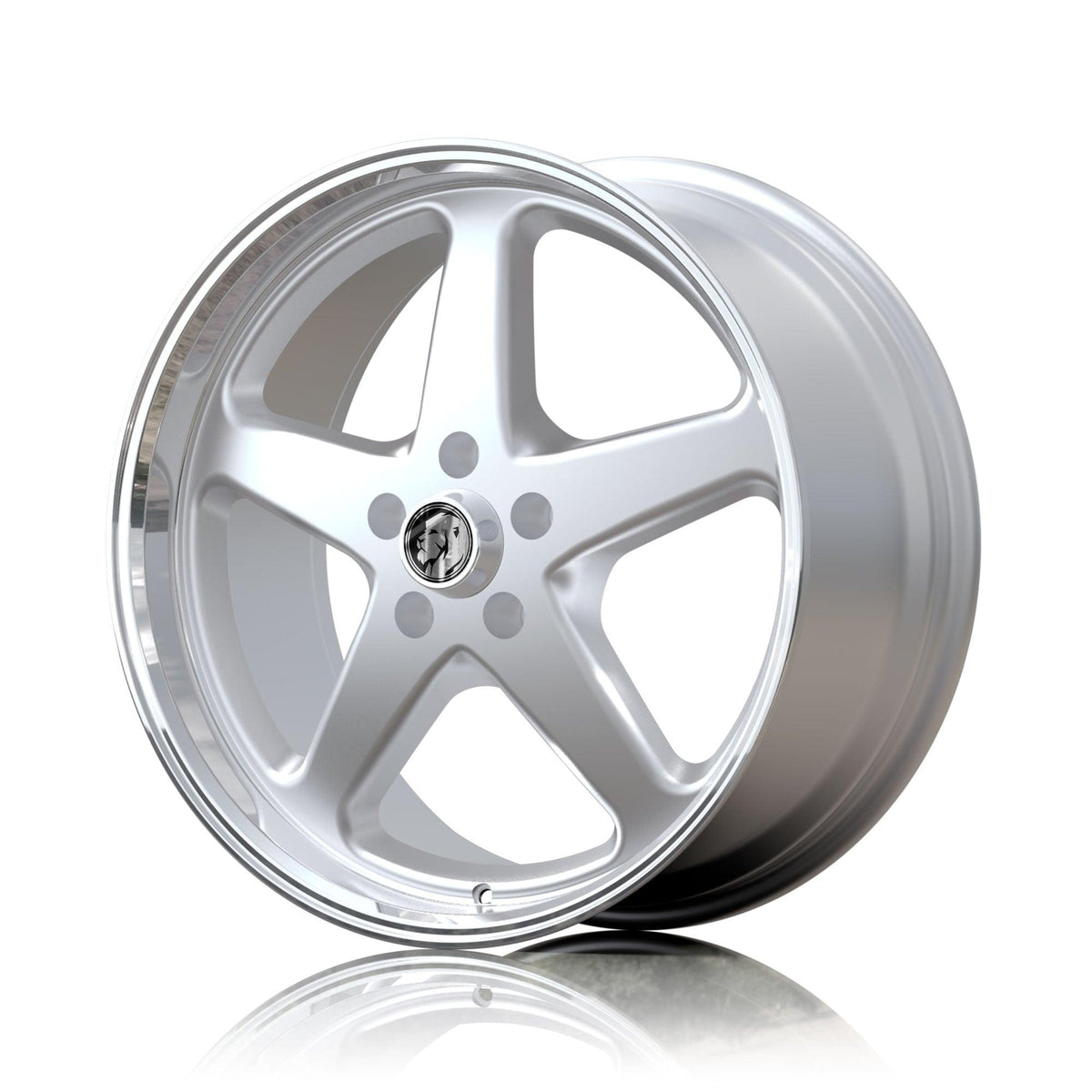RSeries Wallky WS Silver Machined Lip Wheels
