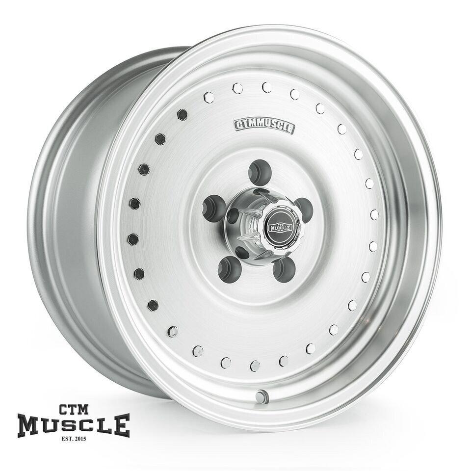 CTM Muscle Burnout Brushed Satin Wheels