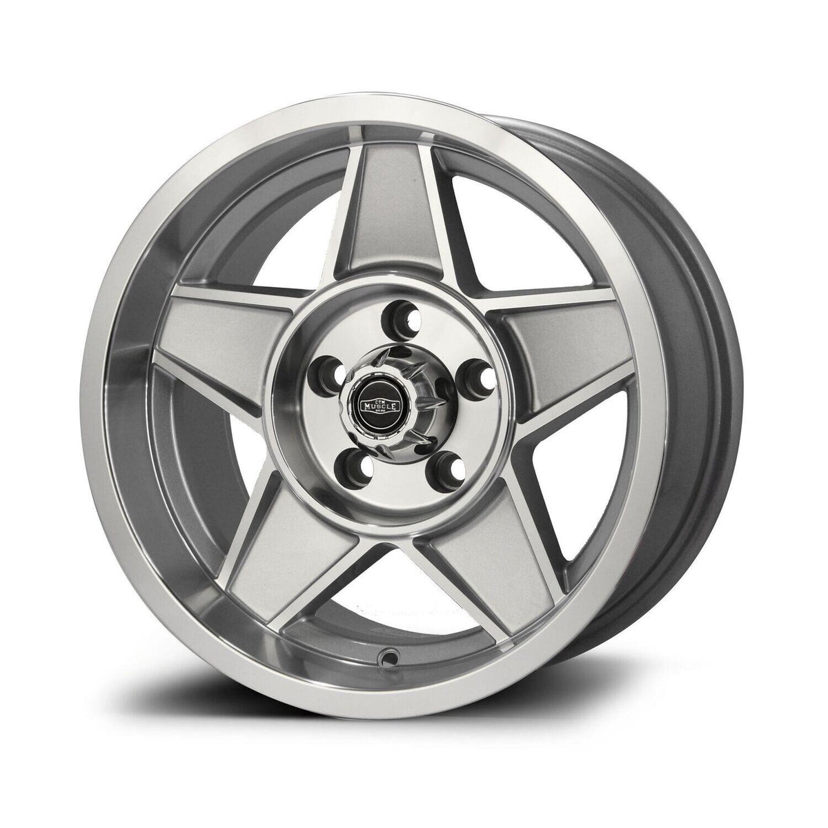 CTM Muscle Globe Silver / Machined Face Wheels