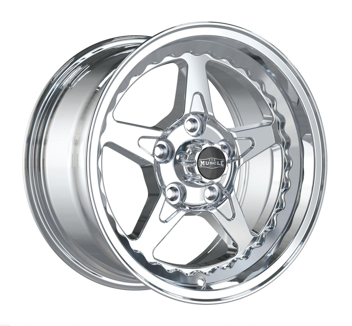 CTM Muscle Dragstar II Polished Wheels