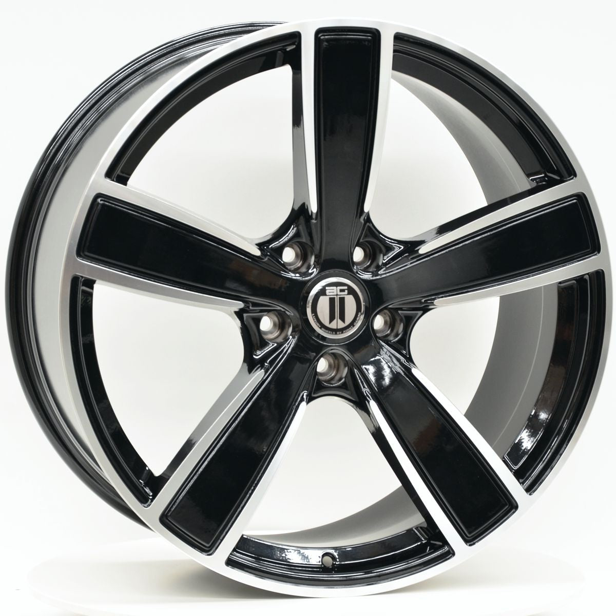 AG Wheels GTS Black Machined Wheels