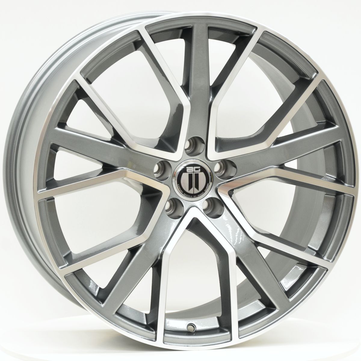 AG Wheels ARROW Grey Machined Wheels