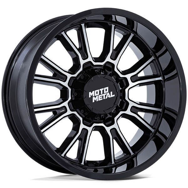 Moto Metal MO810 Legacy Gloss Black Machined