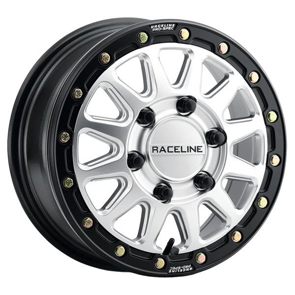 Raceline Alpha Hyper Silver with Black Ring