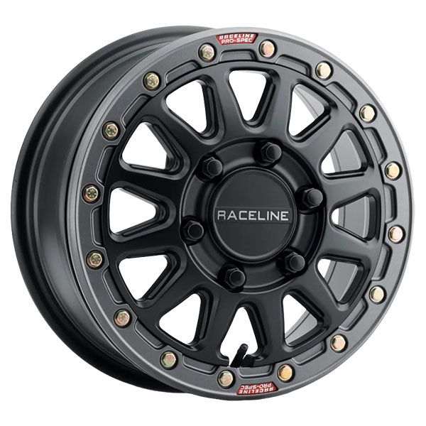 Raceline Alpha Satin Black with Gunmetal Ring