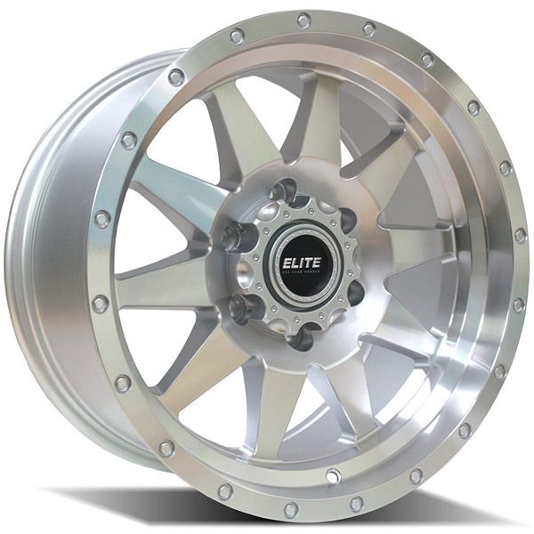 Elite Combat Silver Machined Face
