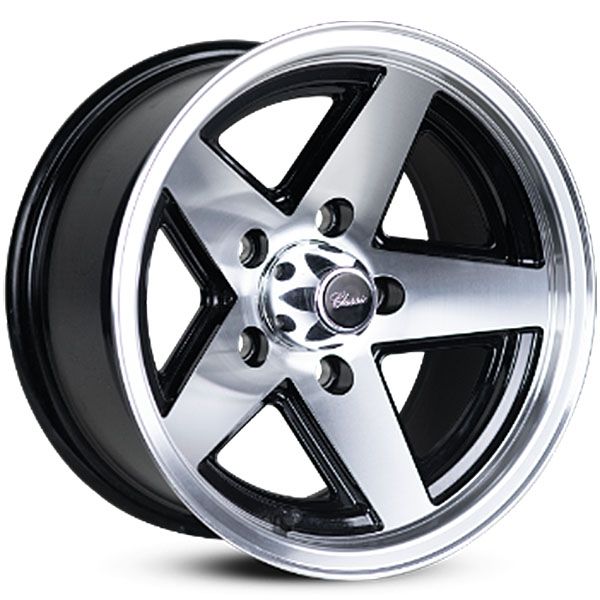 Advanti Racing ST91 Gloss Black Polished wheel