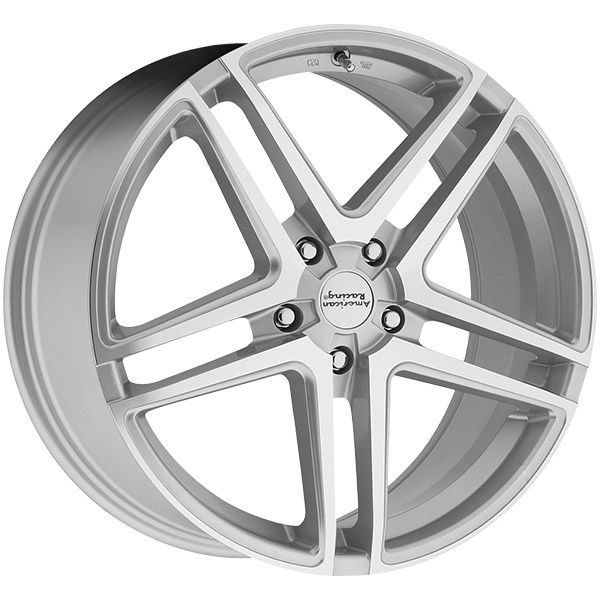 American Racing AR907 Silver Machined wheel