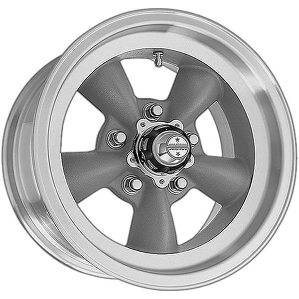 American Racing Torq Thrust D VN105 Grey w/machined lip wheel