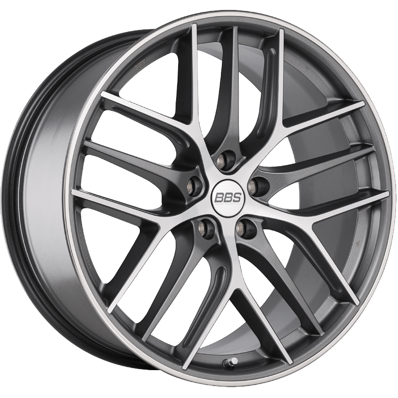 BBS CC-R Graphite Diamond Cut Wheels