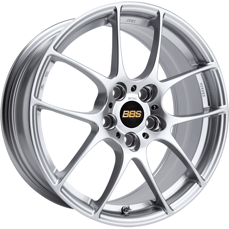 BBS RF Diamond Silver Clear Wheels