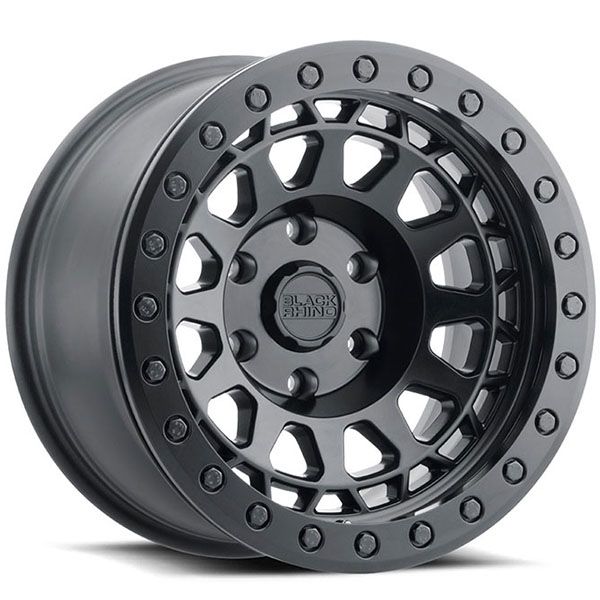 Black Rhino Primm Beadlock Matte Black w/black bolts wheel