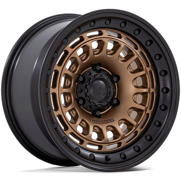 Black Rhino Sahara Matte Bronze with Gloss Black Lip wheel