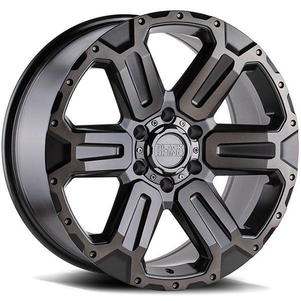 Black Rhino Wanaka Matte Gunmetal wheel