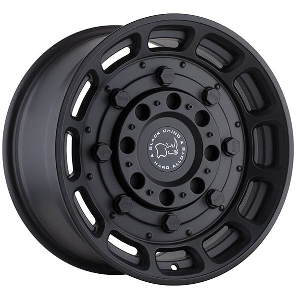 Black Rhino Warthog Matte Black wheel
