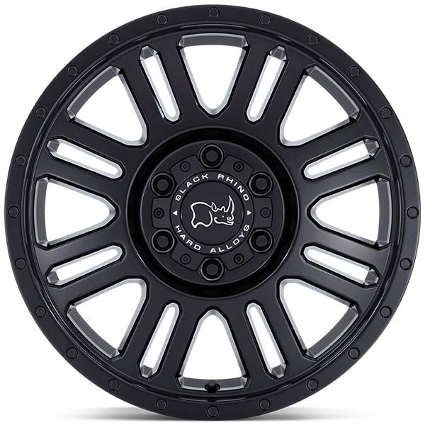 Black Rhino Yellowstone Matte Black wheel