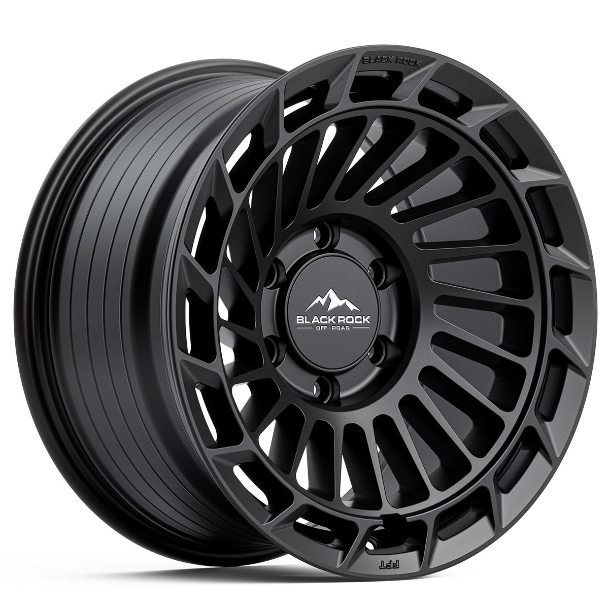Black Rock FFT01 Satin Black Wheels