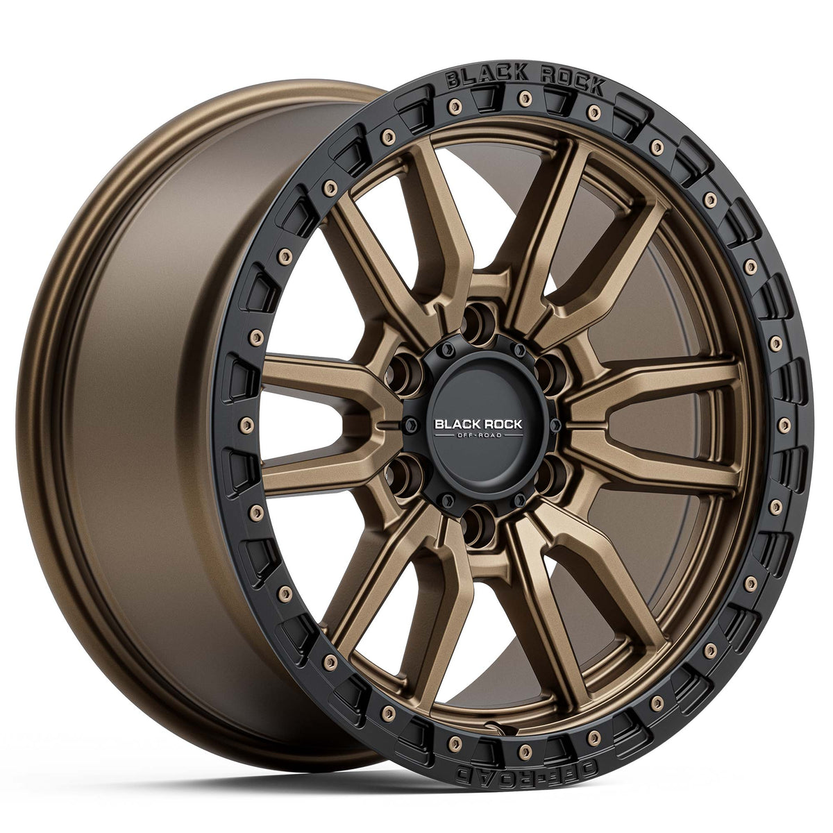 Black Rock Rambler Dark Bronze With Black Ring Wheels