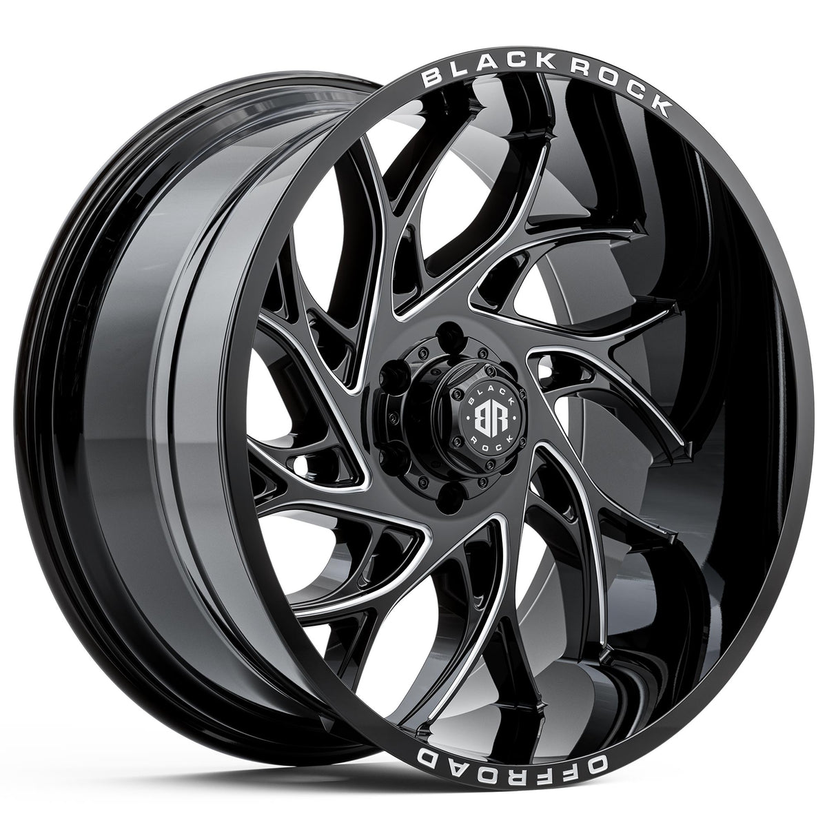 Black Rock Stryker Gloss Black Milled