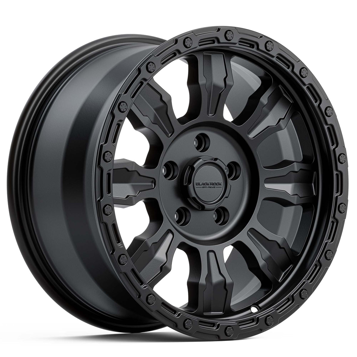 Black Rock Venture Satin Black Wheels