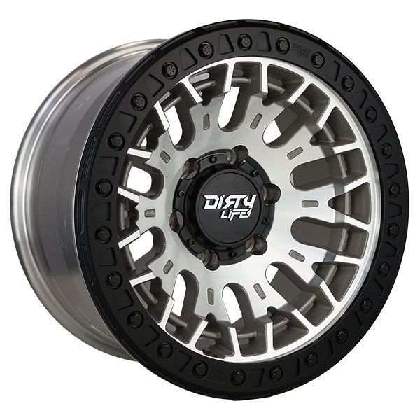 Dirty Life DT3 Machined Black Ring wheel
