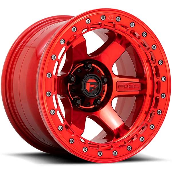 Fuel Block Beadlock Candy Red wheel