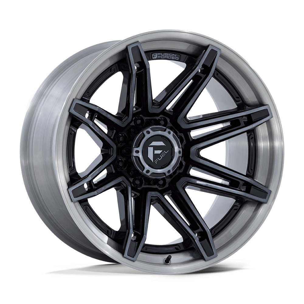 Fuel BRAWL GLOSS BLACK BRUSHED DARK TINT wheel