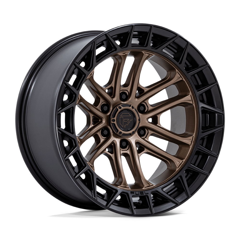 Fuel CELSIUS MATTE BRONZE W/ M-BLK LIP wheel