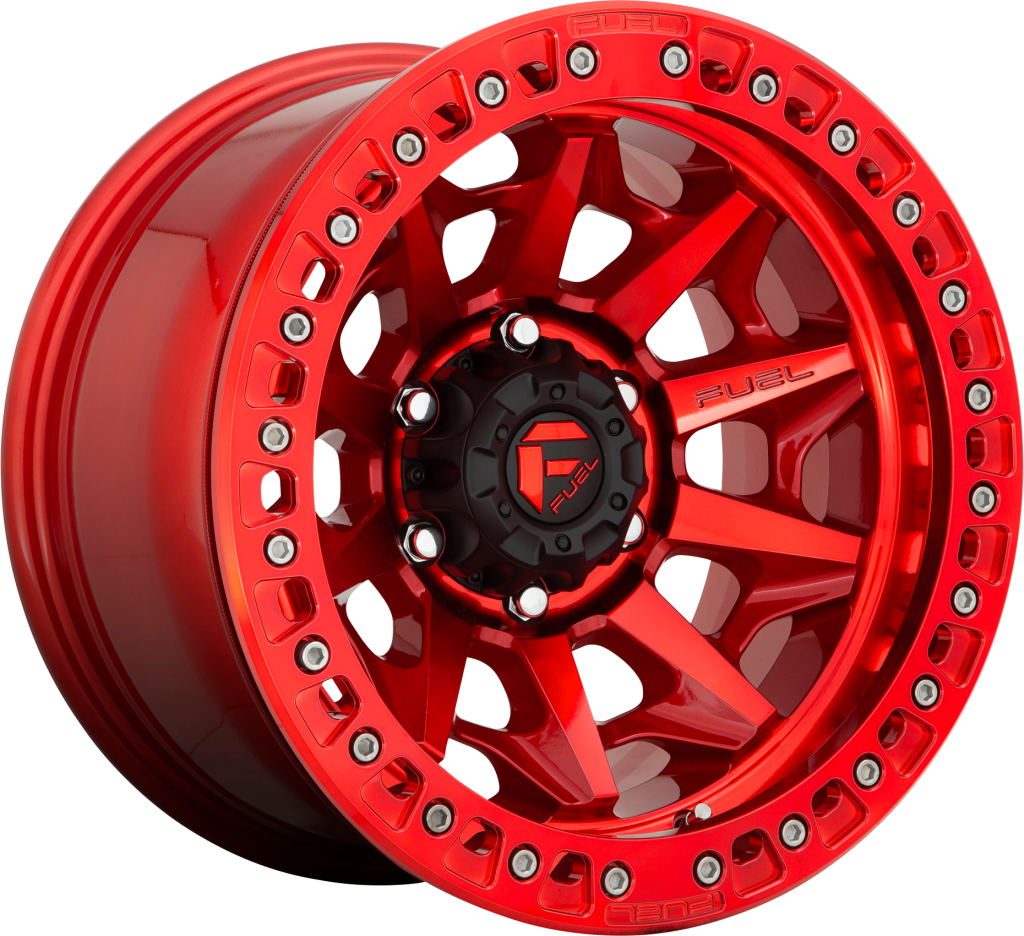 Fuel COVERT BL Candy Red wheel