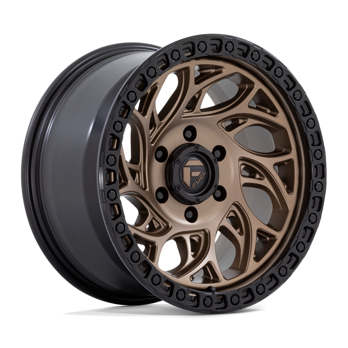 Fuel RUNNER OR BRONZE W/ BLACK RING wheel