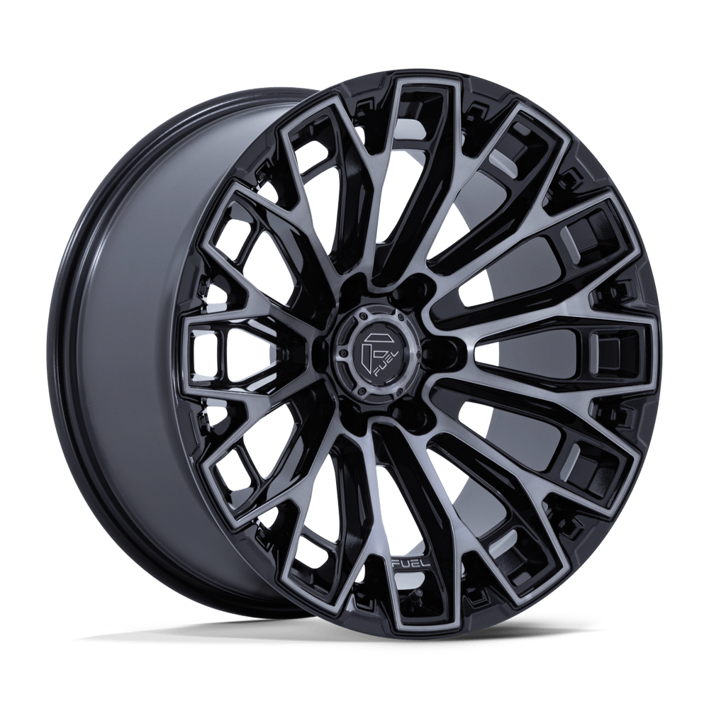 Fuel TRAX GLOSS BLACK MACHINED FACE DTCC wheel