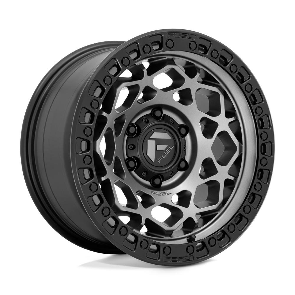 Fuel UNIT GUNMETAL W/ MATTE BLACK RING wheel