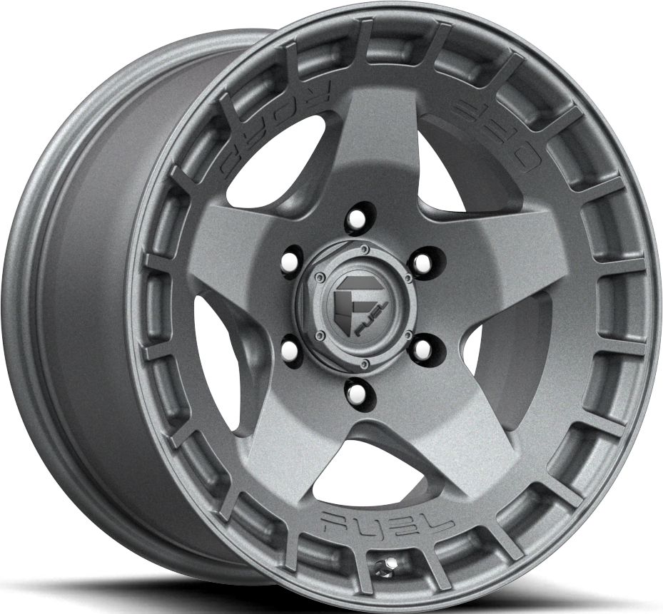 Fuel WARP MATTE GUN METAL wheel