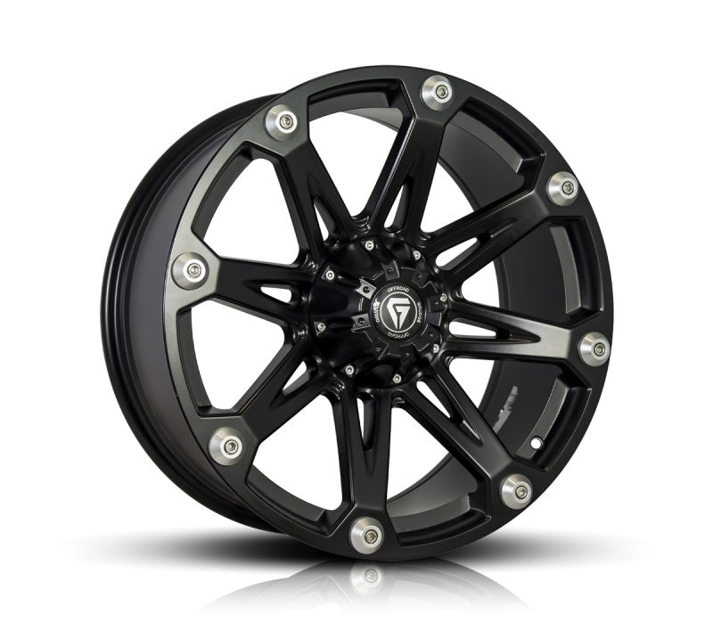 Grudge Offroad Arrow Matt Black Wheels