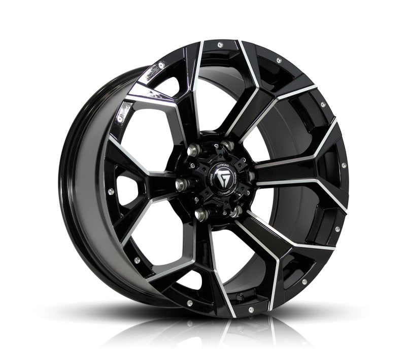 Grudge Offroad Elite Black Machined Face Milled Holes Wheels