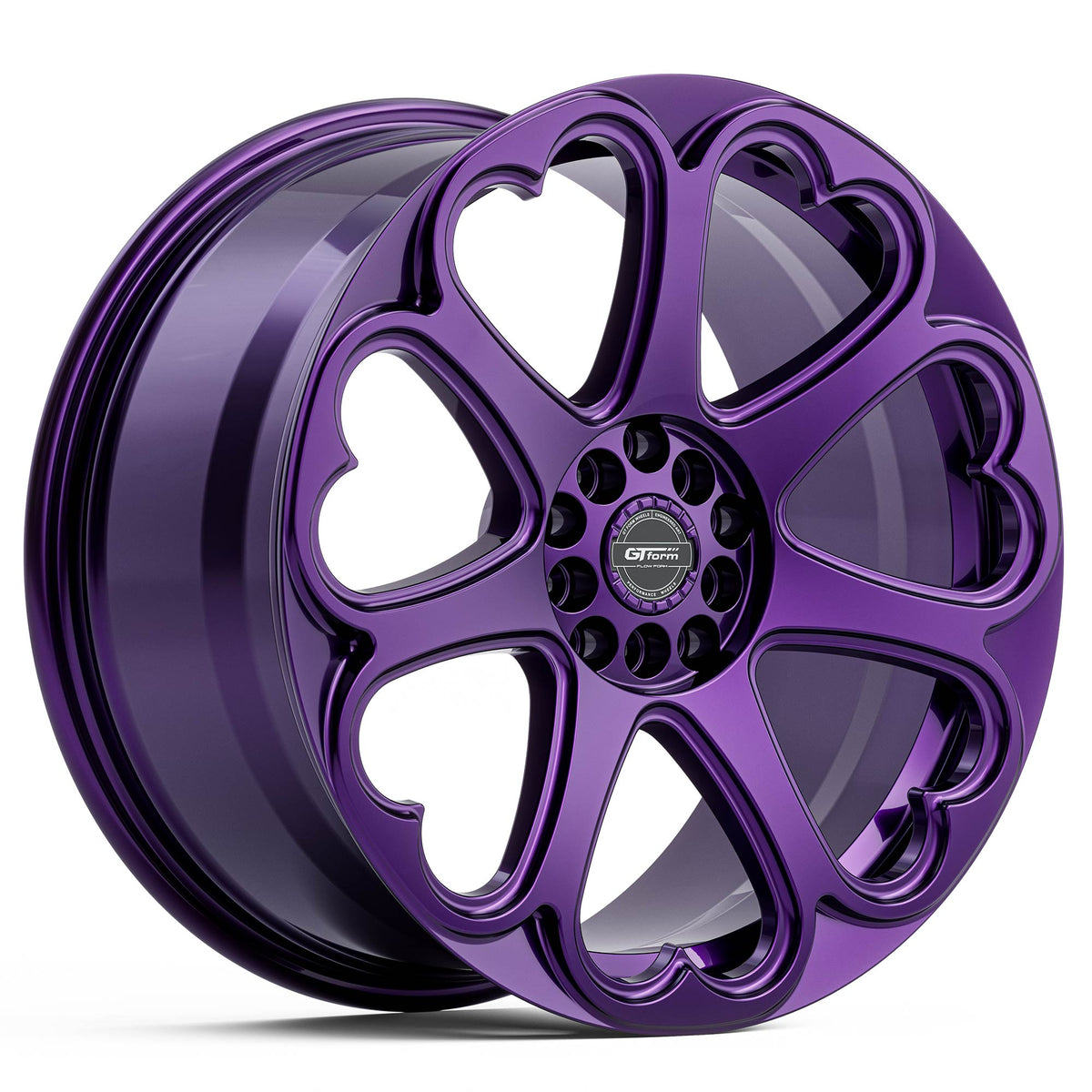 GT Form Hearts Candy Purple Wheels