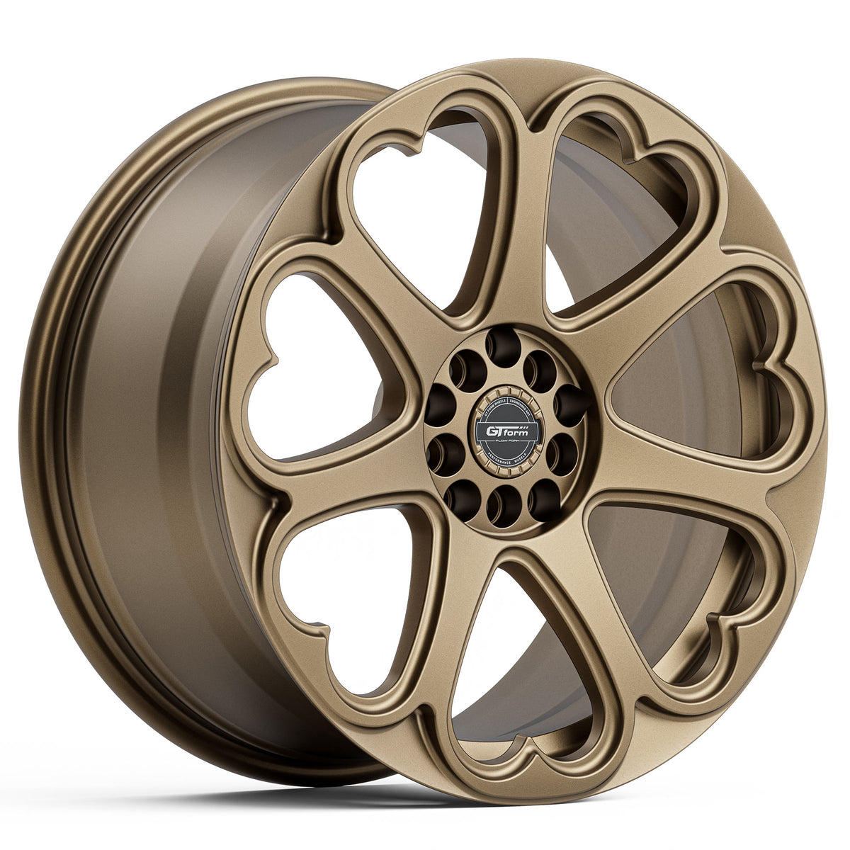 GT Form Hearts Highland Bronze Wheels
