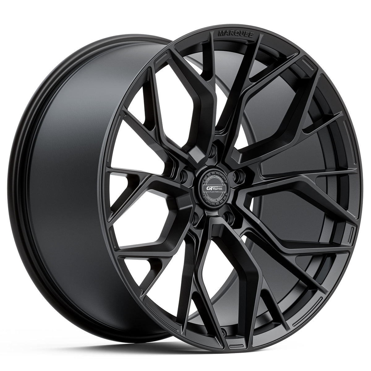 GT Form Marquee Satin Black Wheels