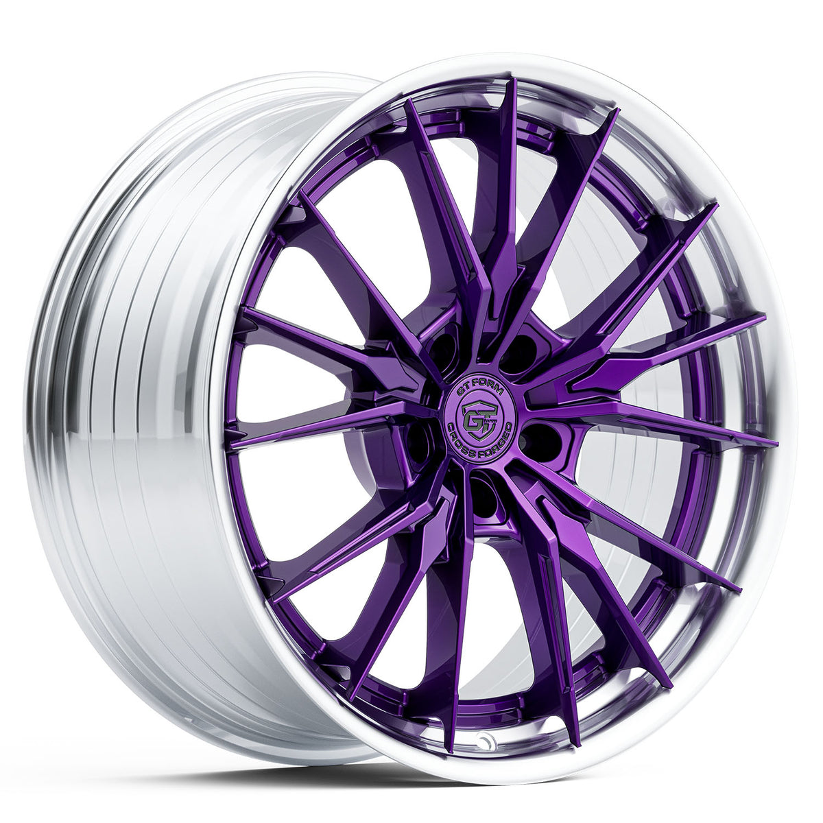 GT Form Sereno Majestic Purple With Machined Lip Wheels