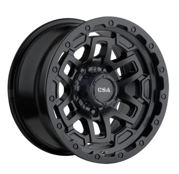 CSA Wrath Satin Black Wheels