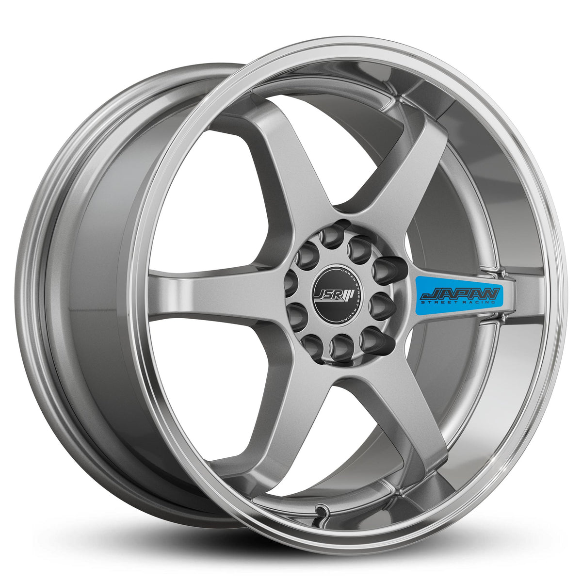 JSR ST21 Silver Machined Lip Wheels