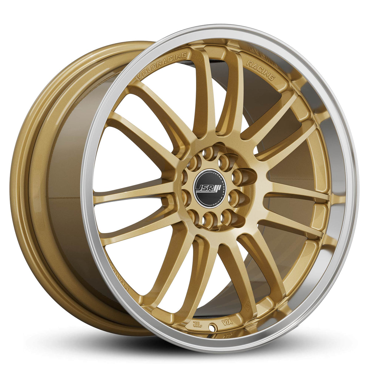 JSR ST32 Gold Machined Lip Wheels