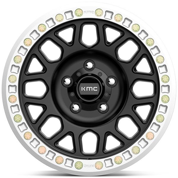 KMC Grenade Desert Beadlock KM234 Satin Black