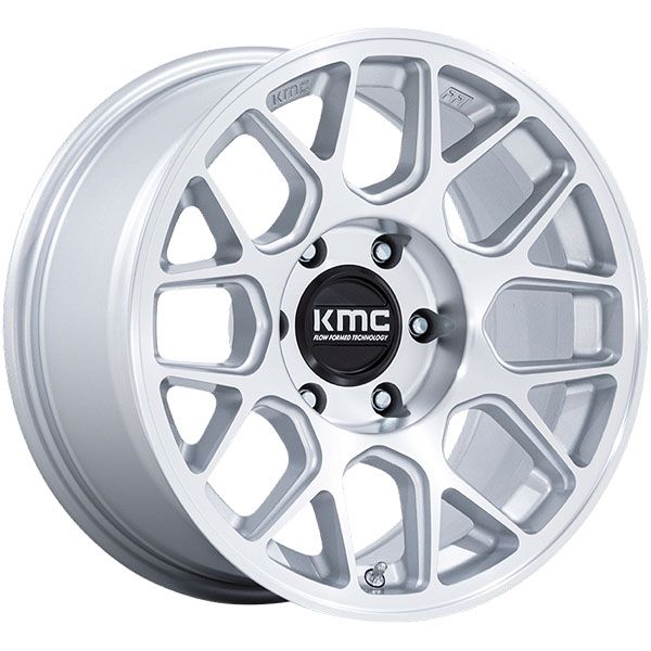 KMC Hatchet KM730 Gloss Silver with Machined Face