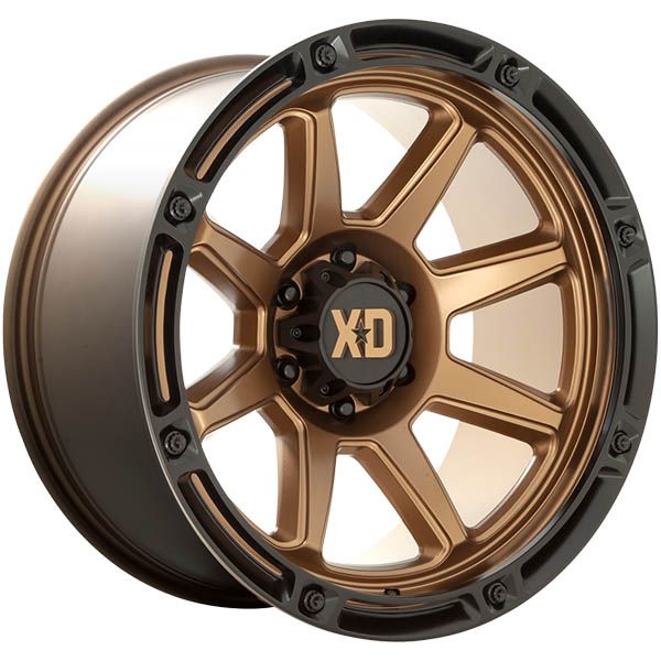 KMC Titan XD863 Matte Bronze with Black Lip