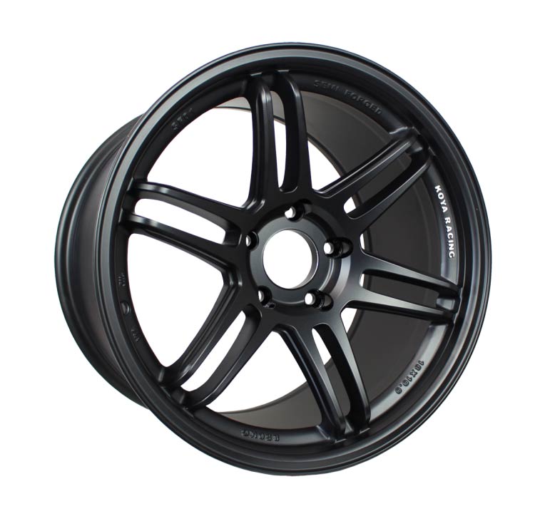 Koya SF01 Satin Black Wheels