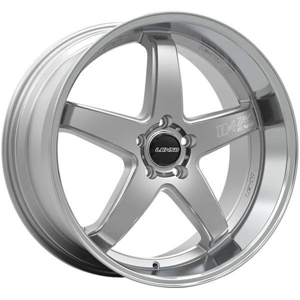 Lenso D1R-EVO Hyper Silver wheel