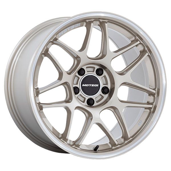 Motegi Racing MR158 Tsubaki Gold with Machined Lip wheel