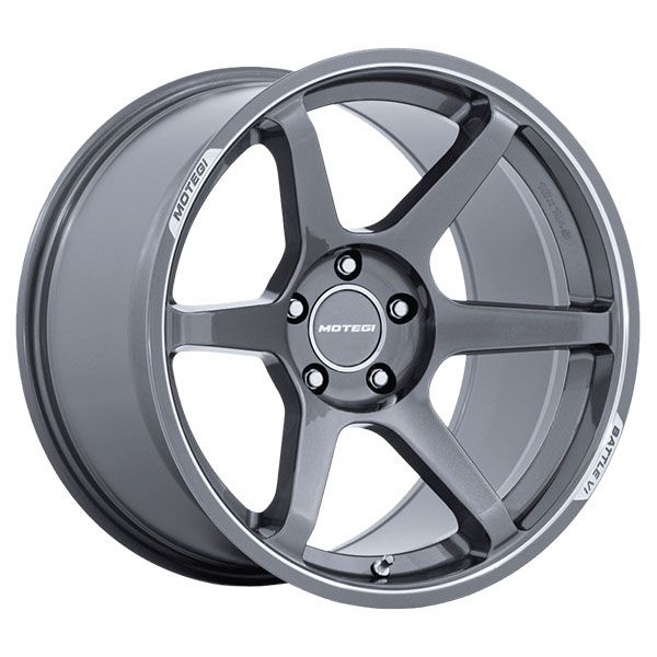 Motegi Racing MR160 Battle VI Gloss Gunzilla wheel